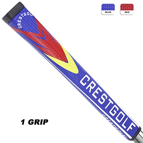 Crestgolf Putter Grips Midsize Anti-Slip Lightweight Golf Grip, Can Make You Find The Good Feeling Of Putter(blue)