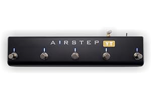 XSONIC Airstep YT Edition THR10II, THR30II Desktop-Amp-Fußregler mit 5 Fußschaltern, 3 Steuermodi (Slots ändern, Effekte umschalten), drahtlose Steuerung Ihres THRII für Zuhause und Gig