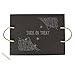 Produktbild Cathy's Concepts HW-2185SP-ST Spider Web Serving Slate Tray, Black