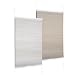 Produktbild VICTORIA M Klemmfix Wabenplissee / Doppel-Plissee 40 x 130cm, beige, Rückseite weiss