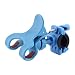 Produktbild sourcingmap® Kunststoff Fahrrad Handy GPS Navigator Halter Clip Mount Blau