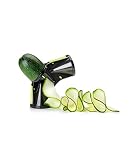 Ibili Triple verduras cuchillo, acero inoxidable, Negro/Verde, 19 x 6,5 x 30 cm)
