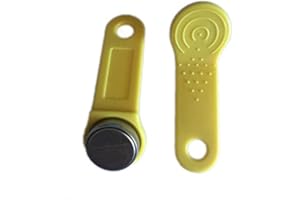 PAC SUPPLIES GLOBAL LTD Ibutton Dallas Key EPOS POS Register tab - Non Magnetic (Yellow)