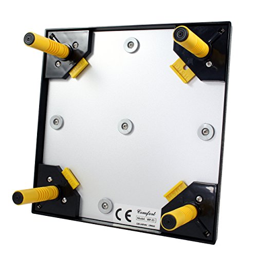 Küken-Wärmeplatte Comfort 25x25cm – 15 Watt, Heizplatte, Heizmatte, Kükenwärmer, Heizkabel, Inkubator, Kunstglucke, Wärmebirne - 3