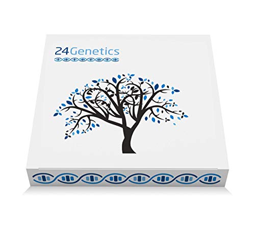 24Genetics di test del DNA: 6 in 1. Comprende Nutrigenetica, Sport, Cura della pelle, Salute e Antichi - rapporti ora disponibili in italiano