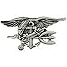 Produktbild eagleemblems pin-usn, Seal Team, Tri, PWT (7 cm)