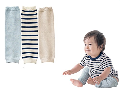 Lovinglove 3 Pieces Unisex Baby Leg Warmer stockings Leggings Toddler Crawling Safety Protector