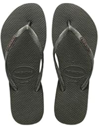 Havaianas Slim Logo Metallic, Chanclas para Mujer