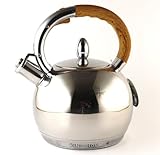 Material: Edelstahl Kinghoff KH-3778 Edelstahl Wasserkessel 3L Induktion Pfeifkessel Flötenkessel Teekessel