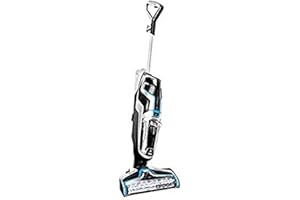 Bissell Bissel 2225N Crosswave Pet Pro Nettoyeur de sol 3 en 1 pour sols durs et tapis en même temps, spécialement conçu pour les animaux domestiques, 0,82 l, 560 W, blanc/bleu, taille unique