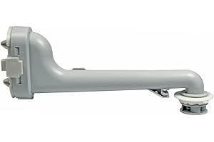 Sprüharmrohr oben Ablaufkanal aus Kunststoff Spülmaschine Geschirrspüler Original Electrolux AEG 1173858109 ATAG Husqvarna Zanker Zoppas Progress Ikea gs esl esf rsf esi rsl ga esi qb ldw60 rdw45 uvm