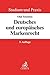 Deutsches und europäisches Markenrecht by 