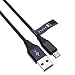 Produktbild E Zigarette Kabel USB Ladekabel Kompatibel mit die Istick, Eleaf, Innokin, Smok, Vaporesso, Aspire, Wolfteeth, ijoy, Iqos Elektronische Zigarette Vape Mod Schnellladekabel zur Aufladung E Cig (0.5m)