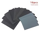 Todas las lijas de papel de lija son de 22,9 cm de largo que se pueden utilizar a mano o se pueden colocar fácilmente en un bloque de lijado, también se pueden cortar a cualquier tamaño que necesites.