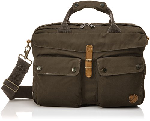 Fjällräven Waterproof Greenland Unisex Outdoor  Briefcase available in dark olive - 15 x 31 x 44 cm