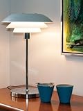Das richtige Leuchtmittel: E27 Lampenfassung, max. Länge 86mm, 60W, Farbtemperatur 2.700 Kelvin, warmweißes Licht für ein gemütliches, sicheres Zuhause. Wahlweise LED, Halogen oder Classic 405 Lm 