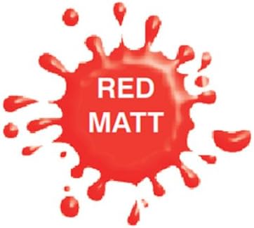 Dinkydoodle Designs Sky Matt Red Chocolate Airbrush Paint 60g Edible