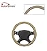 Autofurnish (AFSC-710 Bay Beige) Leatherite Car Steering Cover For Tata Manza RS.299.00