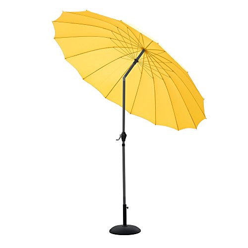 Preisvergleich Produktbild SunTime pg00898 2,7 m Shanghai Sonnenschirm – gelb