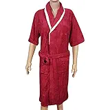 Indiatrendzs Women’s Terry Cotton Bathrobe with Slipper -Free Size …