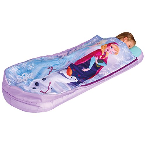 Worlds Apart La Reine des Neiges - Lit junior ReadyBed - lit d'appoint pour enfants avec couette intégrée