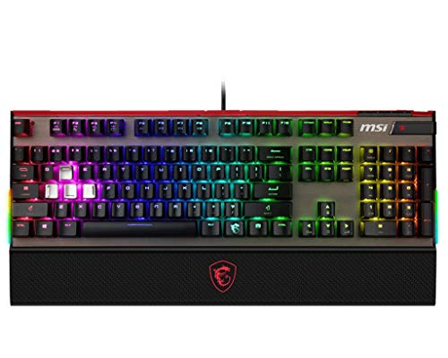 Preisvergleich Produktbild MSI Vigor GK80 Silver Gaming Keyboard Tastatur