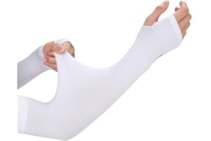 KANGKAI Arm Sleeves, SUN UV Protection Ice Sleeves for Driving Cycling Golf Basketball Warmer Cooling Arm Sleeves UPF 50 Sunblock Protective Gloves for Men Women Adults Covering Tattoos