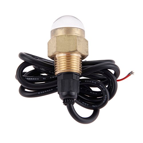 Marine LED Lighting Super Green Garboard LED Boat Drain Plug Light – 1000 Lumens, 1/2 NPT, Underwater Lighting Underwater LED Garboard Light 1000 Lumens 1/2 NPT Green - Foto 6