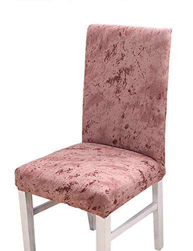 EZSTAX 4pcs Fundas de Silla Comedor Elasticitad de Spandex