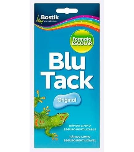 Blu-Tack Herbruikbare lijm, 75 g Blu-Tack