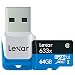 Produktbild Lexar High-Performance  microSDXC 633x 64GB UHS-I/U1 w/USB 3.0 Reader Flash Speicherkarte - LSDMI64GBB1EU633R
