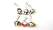 6 pcs Snoopy Zipper Pull / Zip pull Charms for Jacket Backpack Bag Pendant