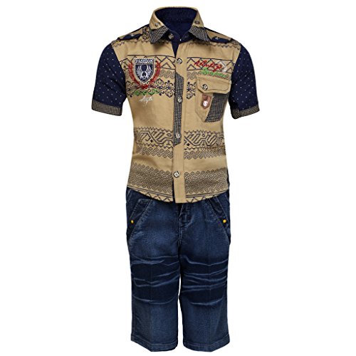 AJ Dezines Boys Shirt and Shorts Set RS.849 (72.00% Off) - Amazon