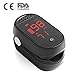 Produktbild CEREZAS Pulsoximeter Blutsauerstoffsättigungsmonitor Mit LED-Anzeige SpO2, PI und Pulsfrequenz-Finger-Pulsoximeter für Erwachsene, Gesundheitswesen für Kinder (FDA/CE-Zertifizierung)