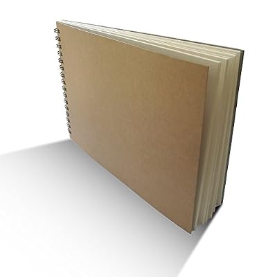 Eachgoo Art Spirale Bound Carnet De Croquis, Couverture Rigide Carnet Dessin (A5)