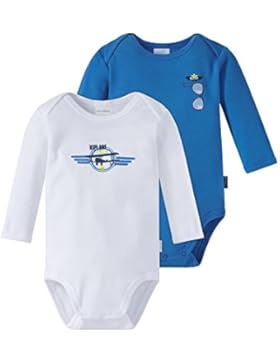 Schiesser Baby-Jungen Body 2er Pack