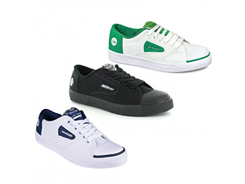 black dunlop trainers