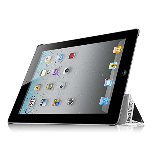 Fintie Apple iPad 2 / 3 / 4 Hülle Case – Ultra Slim Superleicht Schutzhülle Smart Shell Cover Tasche Etui mit Auto Schlaf / Wach und Standfunktion für Apple iPad 2 / iPad 3 / iPad 4 Retina - 6