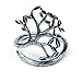 Produktbild HFJ&YIE&H 925 Sterling Silber Ring, Hypoallergen Öffnung einstellbar Band Ring Retro Lebensbaum für Frauen und Männer