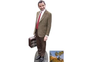(Starstills UK) Rowan Atkinson Lebensgrosse Pappfiguren/Stehplatzinhaber/Aufsteller - Enthält 8X10 (25X20Cm) Starfoto