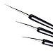 Ularma 3pcs Tiny Acrylic Nail Art Design Decoration Pen Brush Painting Drawing Tool New