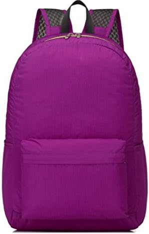 FANGCHE Ultra-Light Water Splashing Bag Outdoor Sports Skin Bag Travel Folding Folding Backpack, purple