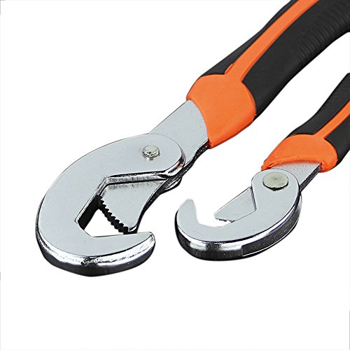 2 Stücke von Snap und Grip Multifunktions-einstellbar Universal, Best Spanner set - 6