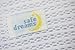 Safe Dreams 2 Sided Cot Wrap with 100% cotton surface (White)