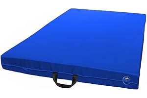 OS&CO PRODUCTS UK Landing Crash Mats, gym tumble pads, crash mat gymnastics thick, multi-purpose fitness, shock absorbent, Water-resistant high density foam for soft landing 4 sizes Anti-slip base