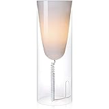 Kartell Toobe Lampada da Tavolo E27, Cristallo, Ø 20 H 55 cm