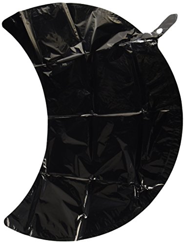 Imagen 2 de Amscan Internacional de la Media Luna Roja 26 (Negro)