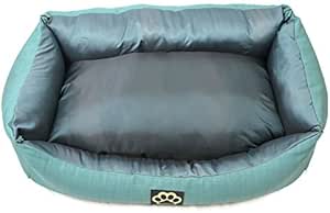 dog bed teal