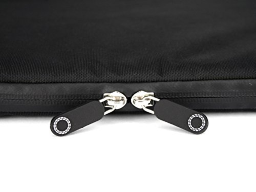 luftstoff® PHANTOM, Macbook 12 Hülle ★ schwarz aus original AIRBAG-Material, extrem reiss- und scheuerfestes Sleeve ★ absolut passgenaue Tasche, neues Retina-Zubehör – 2016 Amazon Promotion - 5