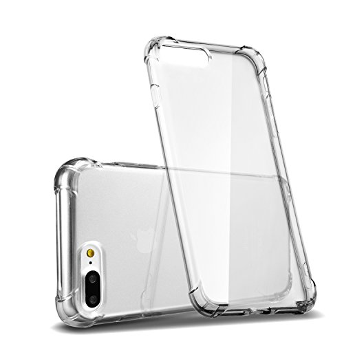 Funda para Apple iphone 8 plus iPhone 7 plus con cubierta de silicona a prueba de golpes extremamente delgada parachoques flexible y suave de Gloss Gel manguera para Apple iphone 8 plus iPhone 7 plus de parachoques de TPU de color transparente coussin Funda para Apple iphone 8 plus iPhone 7 plus con cubierta de silicona a prueba de golpes extremamente delgada parachoques flexible y suave de Gloss Gel manguera para Apple iphone 8 plus iPhone 7 plus de parachoques de TPU de color transparente coussin